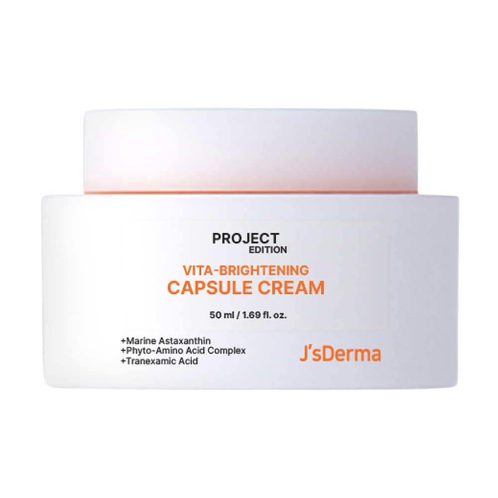 Вітамінний крем для обличчя J'sDerma Project Edition Vita-Brightening Capsule Cream, 50 мл